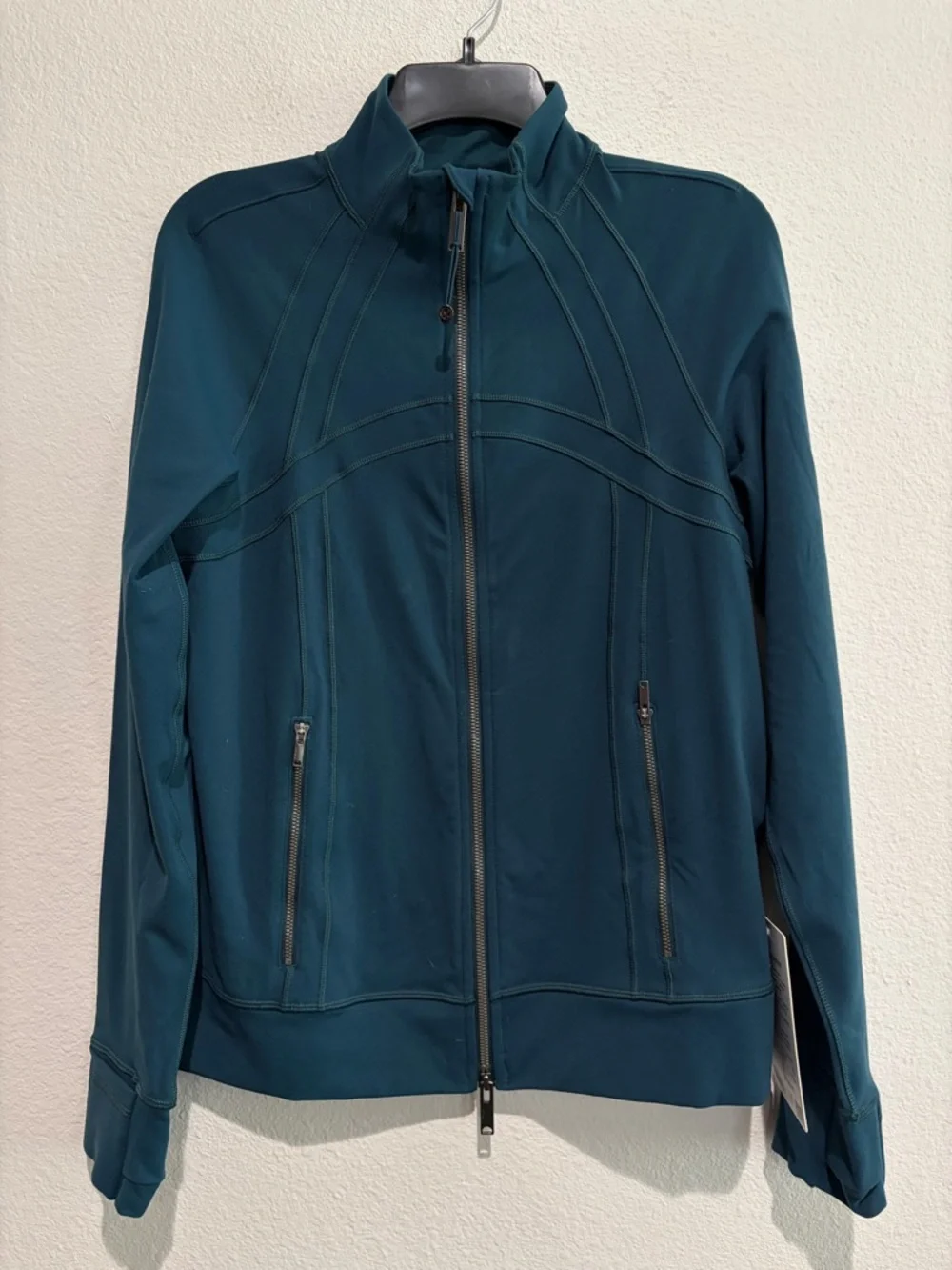 Lululemon Define Track Jacket Luon Indochine Blue SZ 8 - Picture 2 of 6